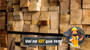 Madeiras para construção, diversos tipos.